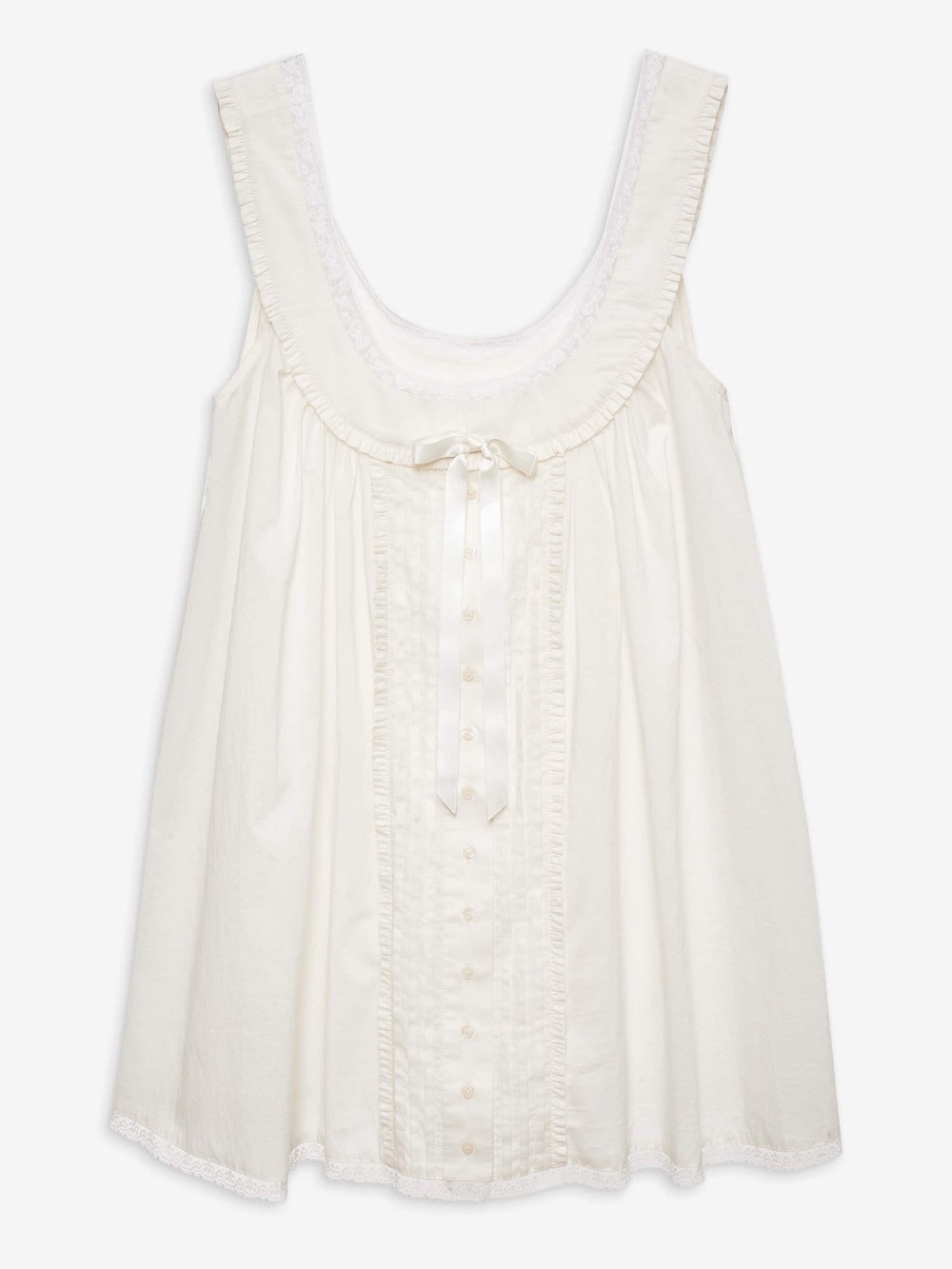For Love & Lemons Venetia cotton slip dress Size Small NWT - Picture 10 of 15